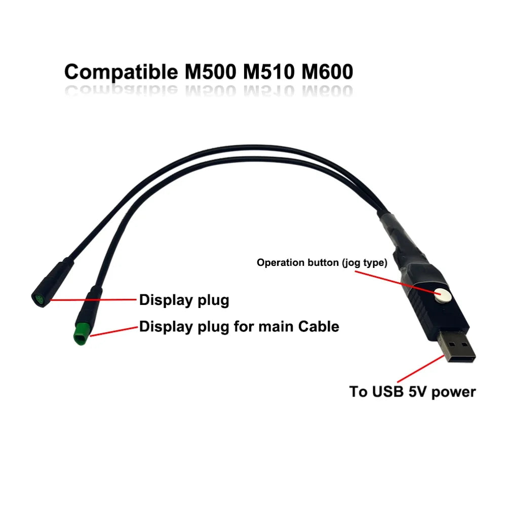 USB Programming Cable M400 G330 M500 G521 M620 Drive Motor CAN Protocol Speed Limit Adjustment Tool Oasis Select