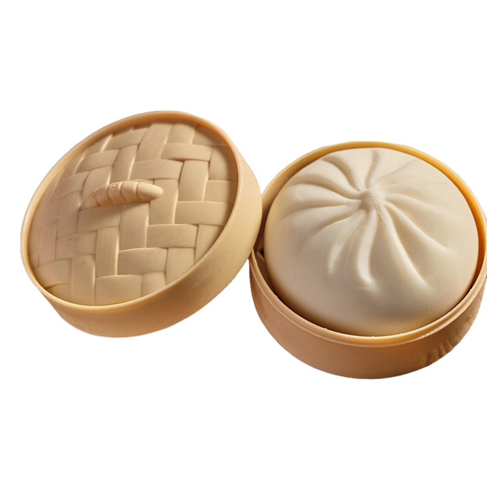 Steamed Bao Bun Squishy Slow-Rise Squeeze Toy | Fidget Fun