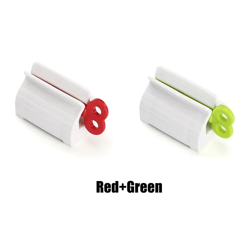 1 roller tube toothpaste squeezer, toothpaste holder, bathroom rotary paste dispenser Oasis Select A-2pcs