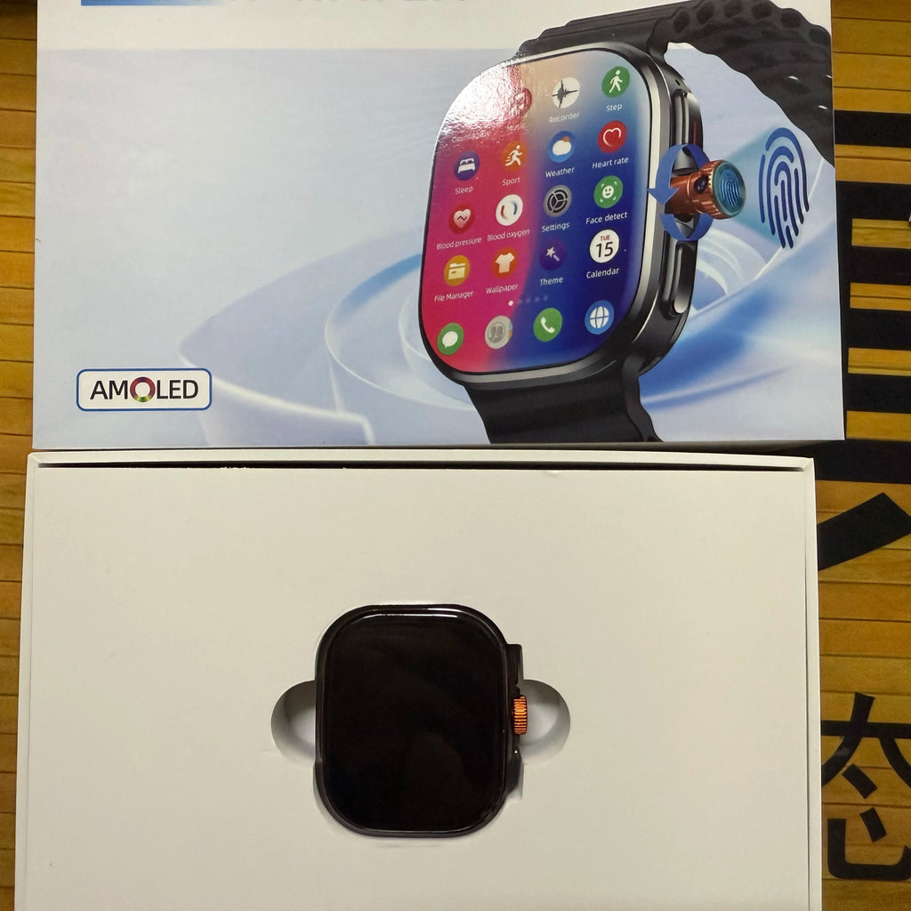M99 Mini Android 13.0 Smart Watch 2.2inch Smartwatch With Touch ID Fingerprint recognition GPS WIFI Sim Card Slot Rotary Camera Oasis Select