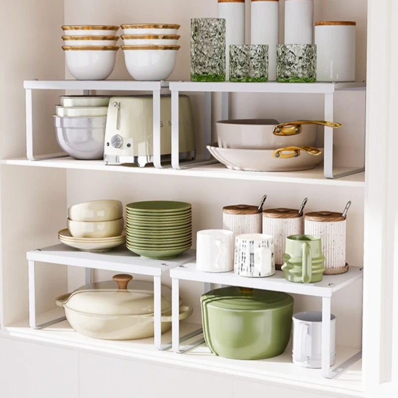 Japanese-style cabinets, layered storage racks, kitchen countertops, shelves, pot racks, dishes, seasonings, storage racks Oasis Select