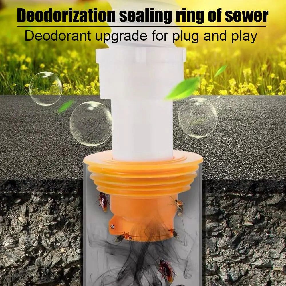 Durable Anti odor Pest Bathroom Accessories Seal Tubes Deodorant Silicone Core Water Pipe Drain Cover Floor Drain Oasis Select