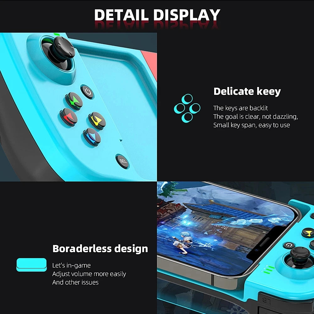 Bluetooth Gamepad for iPhone Android PS4 Switch & PC | AyeBeau