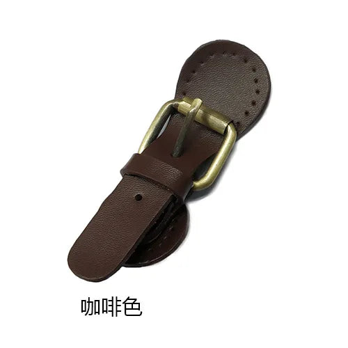 1Set Sewing on Leather Magnetic Snap Buckles Sewing Fasteners for Handmade DIY Patchwork Bags Hangbag Lock Hardware Accessories Oasis Select F