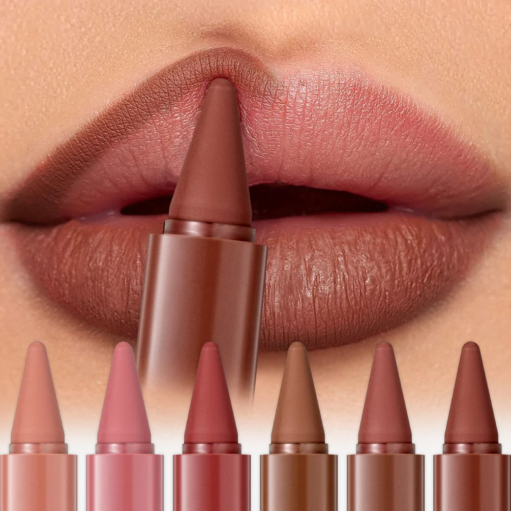 QiBest Matte Lip Liner – Waterproof, Long-Lasting Gradient