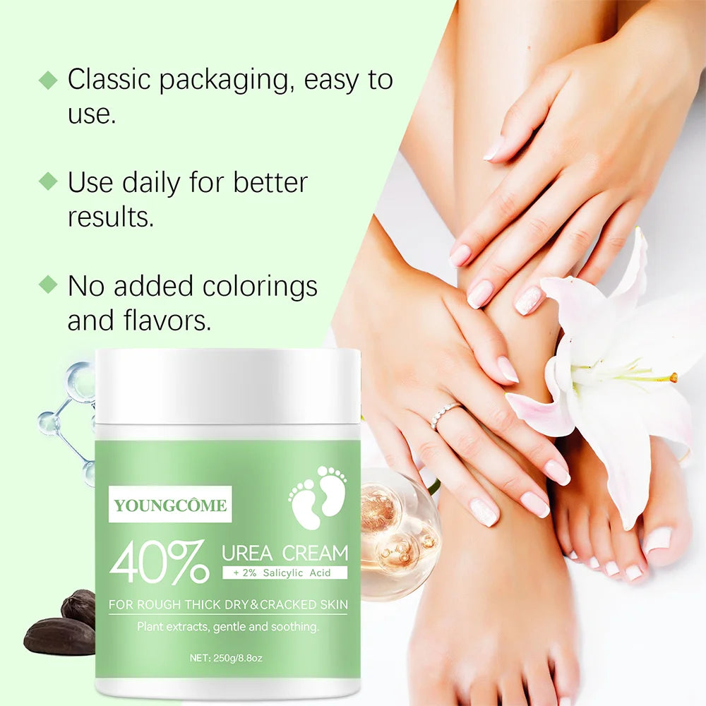1.41oz 42% Urea Foot Hand Care Cream Stick, Used For Heel Care, Deeply Moisturizing And Nourishing Your Dry Rough Skin Oasis Select