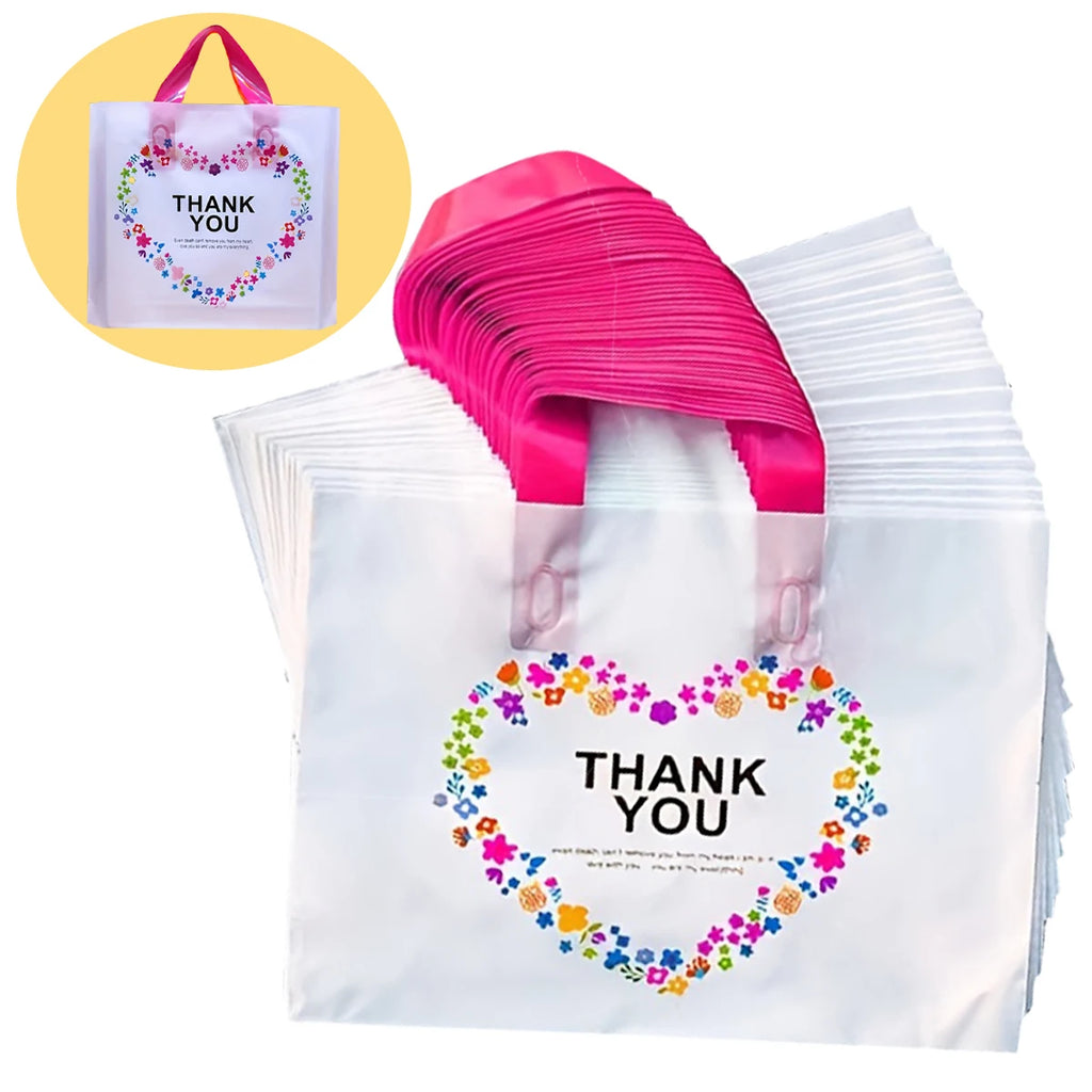 50/20pcs Gift Tote Bags - Reusable, Christmas Halloween, Store Retail, Clothes, Gifts, Shopping, Boutique, Cosmetics Oasis Select