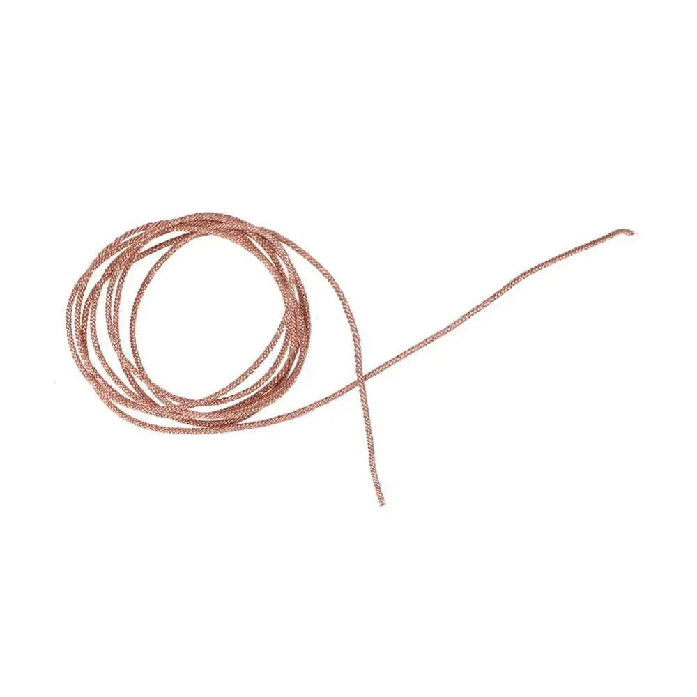 8 Strands/12 Strands 1m 2m Speaker Lead Wire Subwoofer Woofer Lead Wire Repair Braided Copper Wire for 8~10 inch Speakers Oasis Select gold-1m-8 Strands