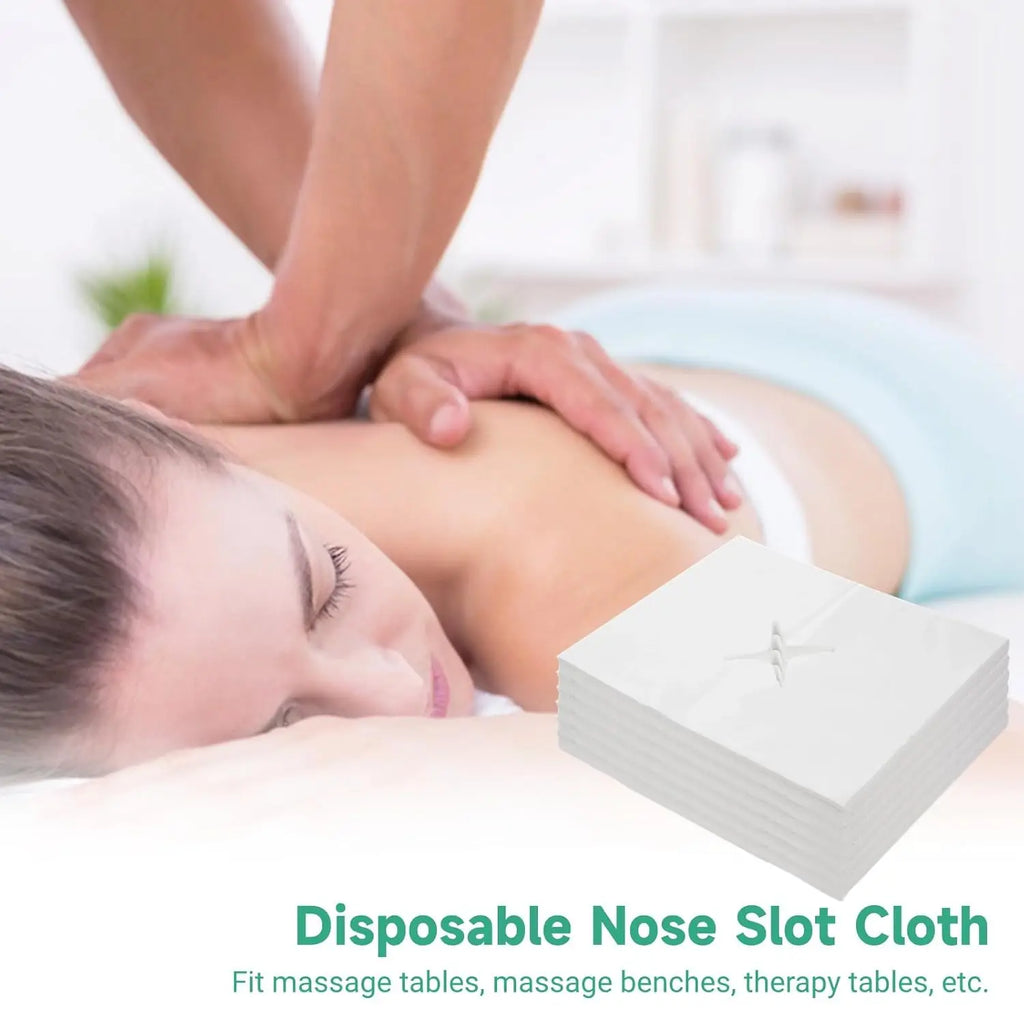 100/200 PCS Disposable Face Cradle Covers Face Cradle Covers Soft Massage Bed Sheet Spa Chairs Lash Beds Beauty Salons Oasis Select