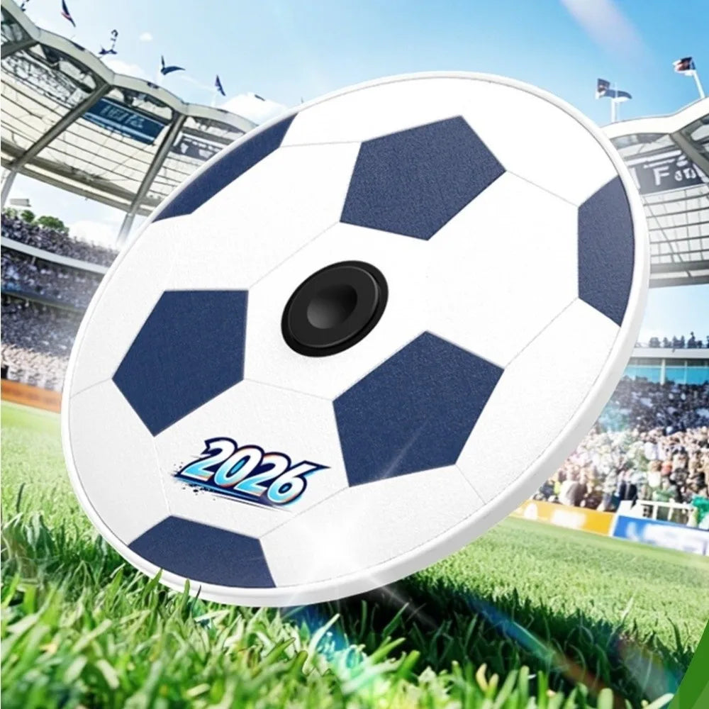 Football Pattern Under Pillow Bluetooth Speaker Soccer Ball Ultra-Thin Sound Machine Hi-Fi Sound Quality White Noise Oasis Select