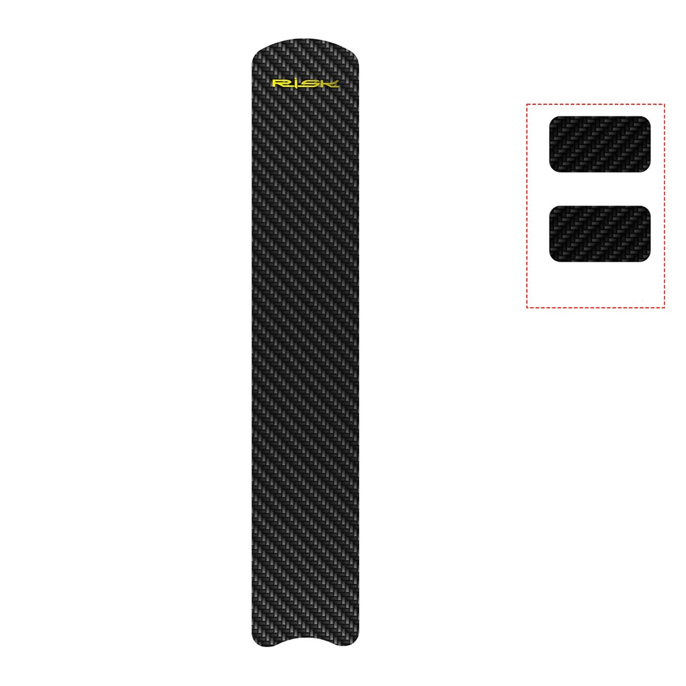 Bicycle Chainstay Protector Sticker Bike Chain Frame Guard Anti-Scratch Frame Protection Stickers Leather Bicycle Components Oasis Select A