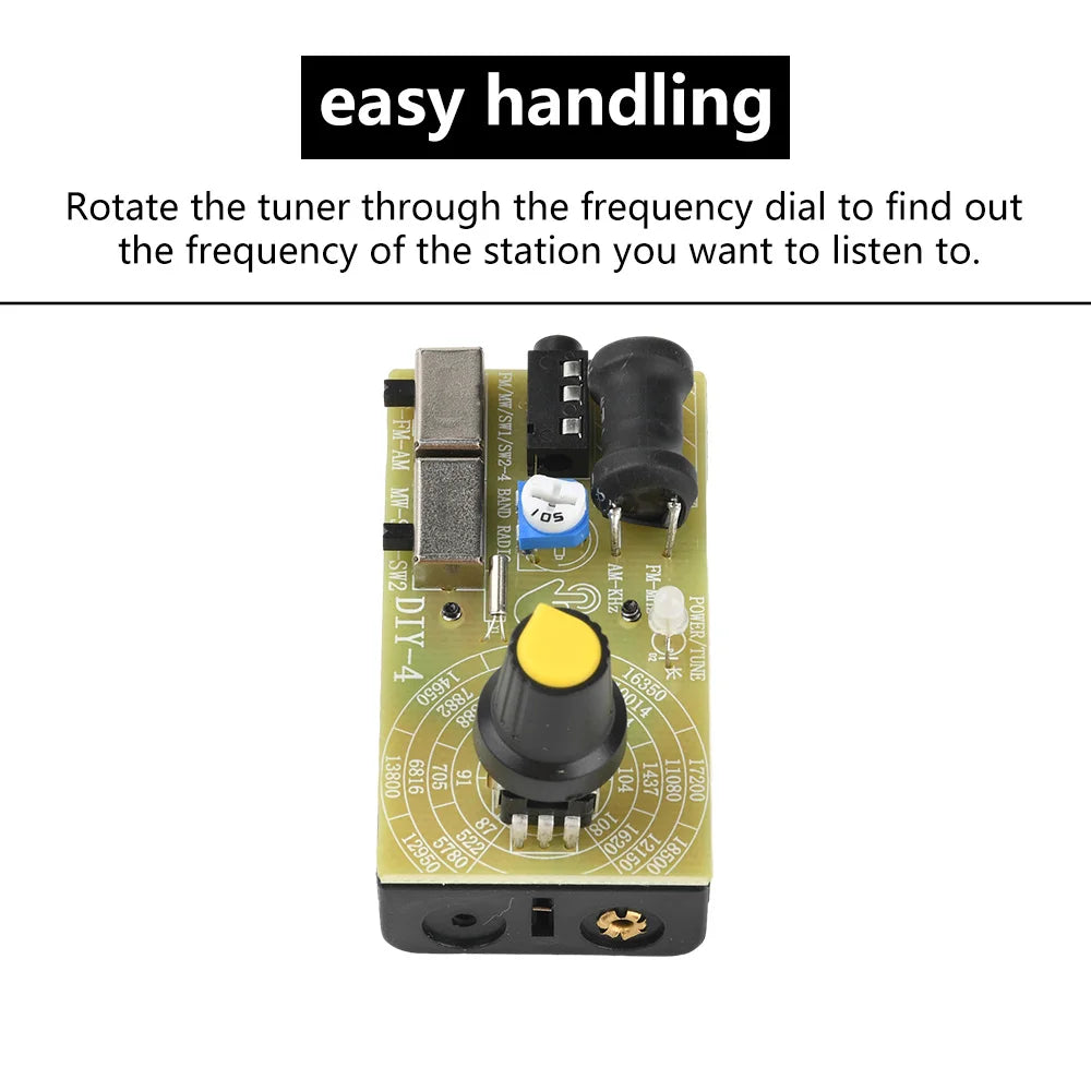 DIY FM Radio Transmitter And Receiver Module Signal Generator 88-108MHz SW Frequency Modulation Stereo PCB Circuit Board Kit Oasis Select