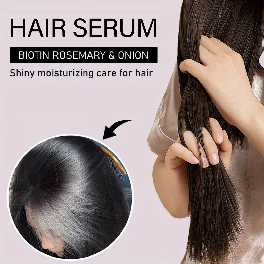 Biotin Rosemary Onion Hair Growth Serum – All Hair Types Hair Growth Serum Oasis Select