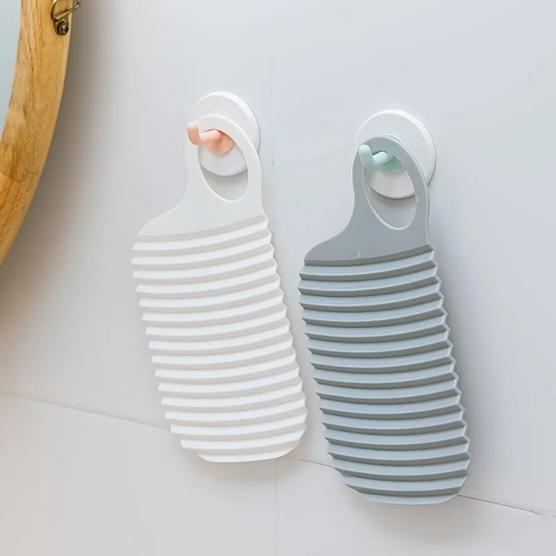 2/4 PCS Mini Washboard Portable Laundry Scrubber Plastic Travel Camping Home Clothes Washing Tool Durable Clean Creative Gift Oasis Select