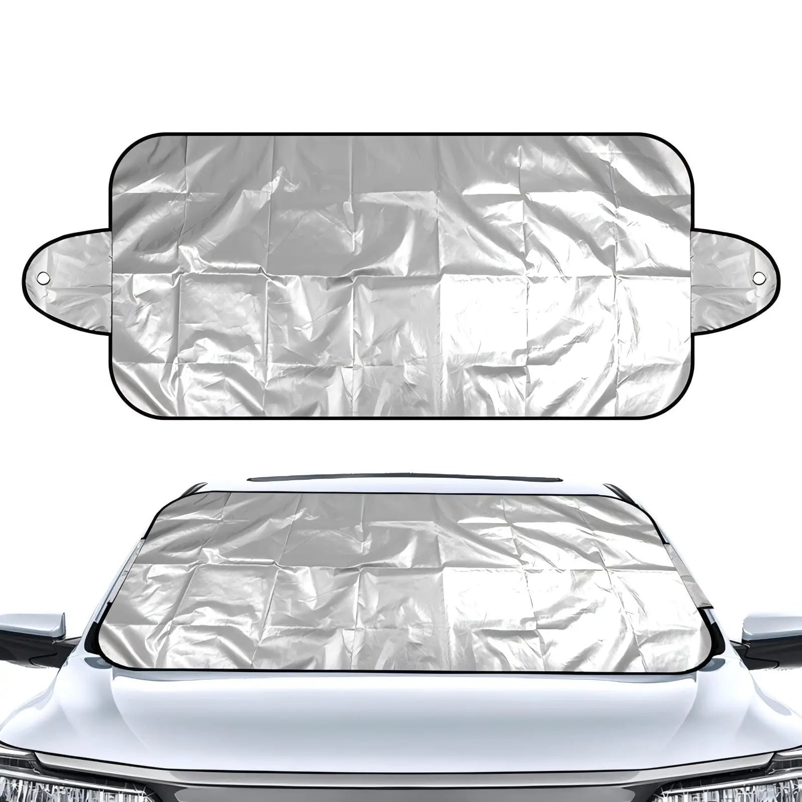 Car Windshield Cover – Windproof All-Weather Protector Against Frost, Rain & UV, Fits Most Cars & SUVs Oasis Select