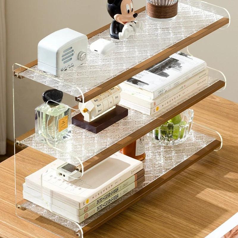 Desktop bookshelf, desktop shelf, desk storage rack, dormitory desk, study table, multi-layer shelf, multi-layer shelf Oasis Select