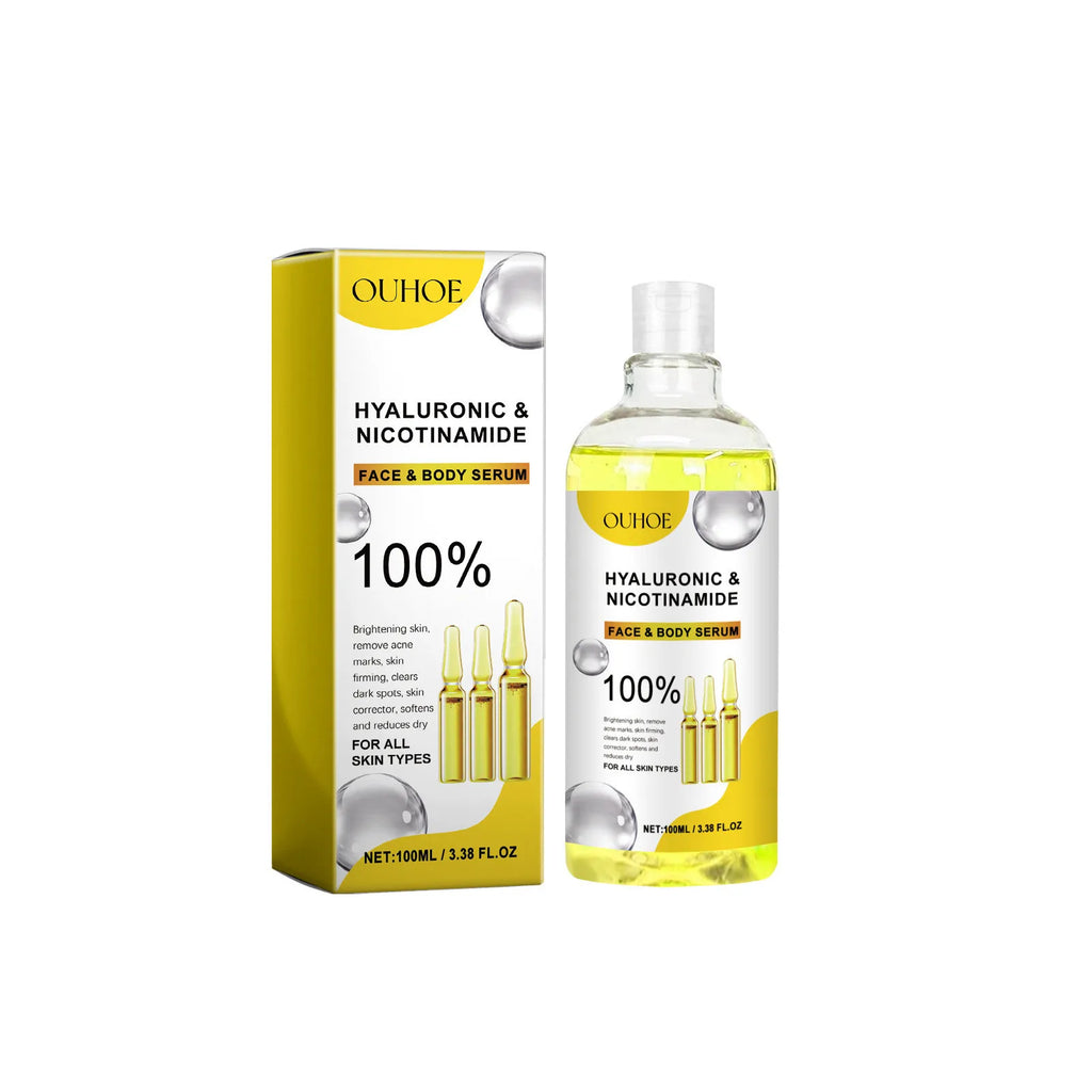 Hyaluronic Acid Vitamin C AHA Face & Body Serum 100ml Face & Body Serum Oasis Select Hyaluronic Acid