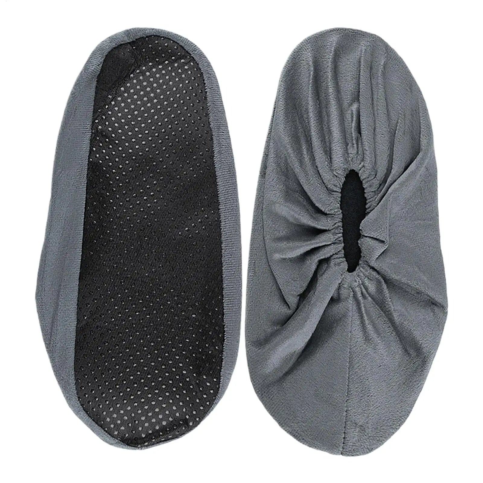 1Pair Household Shoe Covers Thick Reusable Non-slip Overshoes Indoor Keep Floor Carpet Cleaning Shoes Slippers Protector Oasis Select