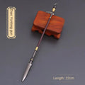 22cm Tiger Head Golden Spear Miniature | Ancient Weapon Replica Weapon Replica Miniature Oasis Select 22CM Spear 1