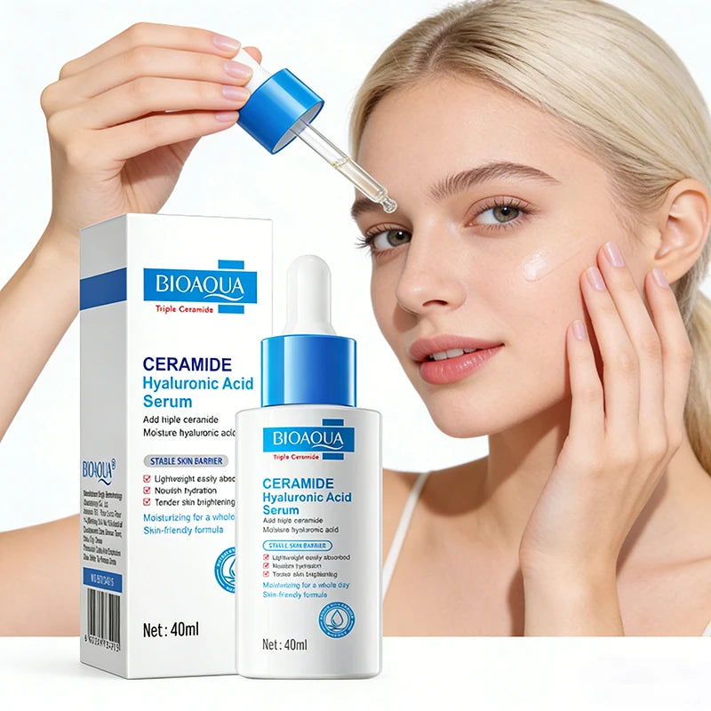 BIOAQUA Ceramide & Hyaluronic Acid Face Serum | Moisturizing Face Serum Oasis Select 1pcs