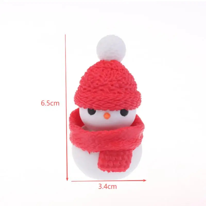 3D Printed Christmas Holiday Decoration Desktop Doll Santa Claus Falling Chimney Cute And Fun Relax Toy Pressed Ornament Clicker Oasis Select