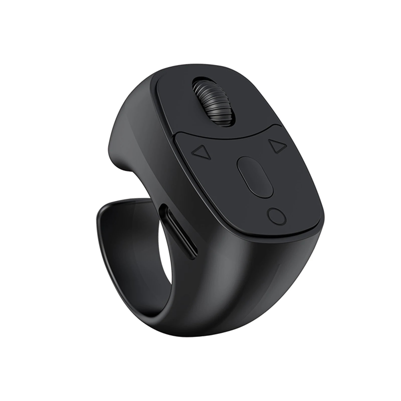 Bluetooth 5.3 Finger Ring Remote – Page Turner & Selfie Wireless Ring Remote Oasis Select Black United States