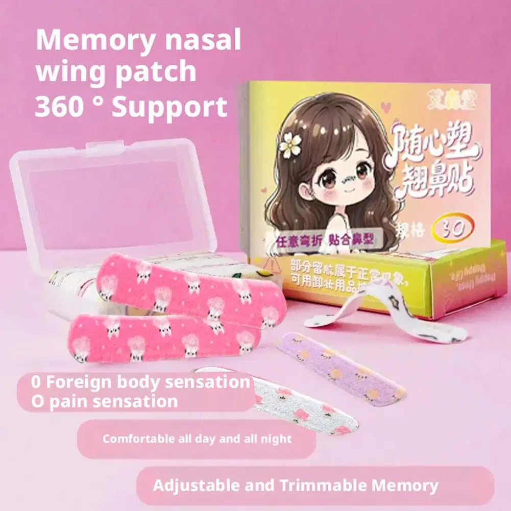 Nose Shaping Strips – Self-Adhesive Contour Patches | 30 Pack Nose Shaping Strips Oasis Select