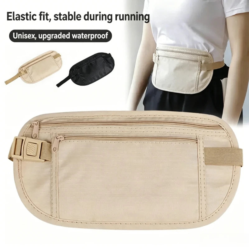2pcs Ultra-thin Invisible Waist Bag, Close Fitting Sports Waist Bag, Versatile Close Fitting Anti Light Leakage Phone Bag Oasis Select