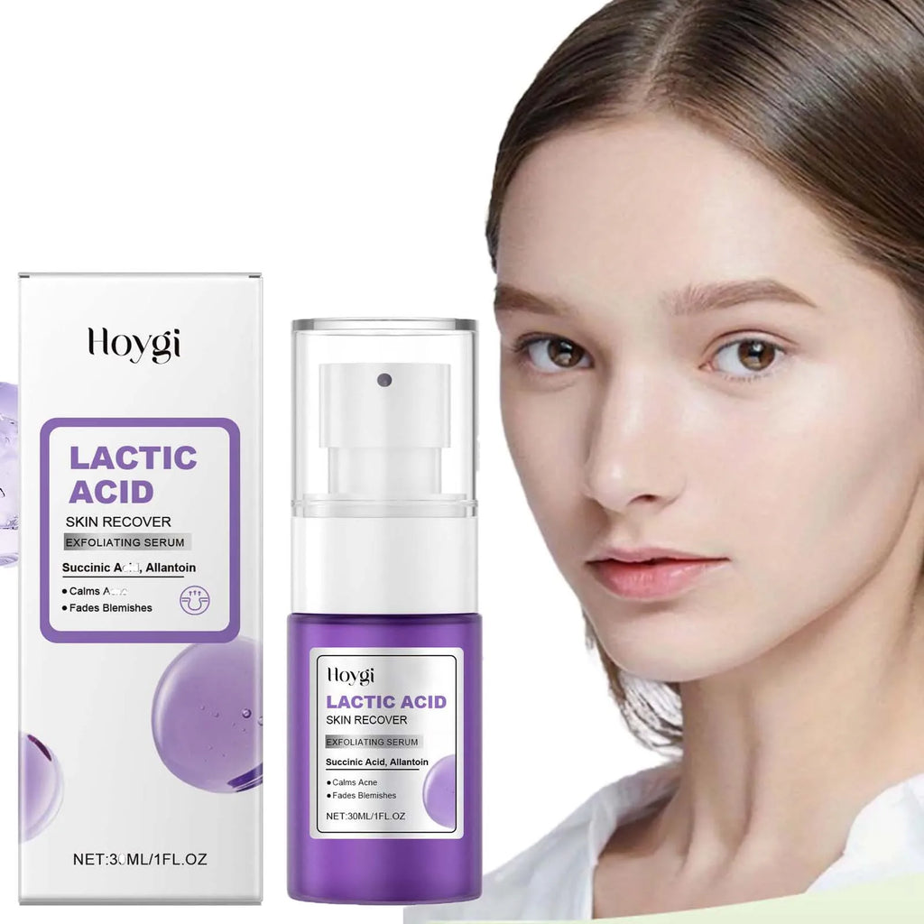 Hoygi Lactic Acid Exfoliating Face Serum – Acne & Pore Care Exfoliating Face Serum Oasis Select