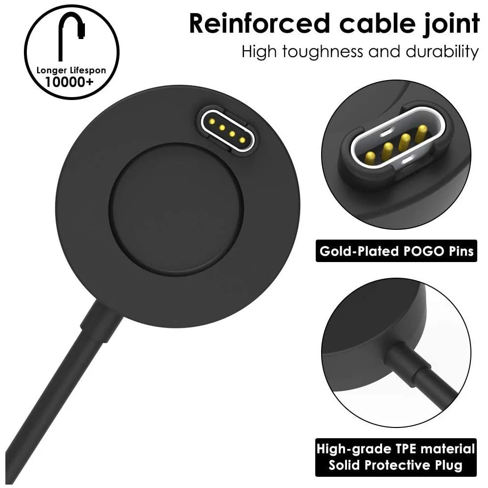 Garmin Charging Cable – Fenix 8 7 6, Venu, Vivoactive, Instinct Smartwatch Charger Cable Oasis Select