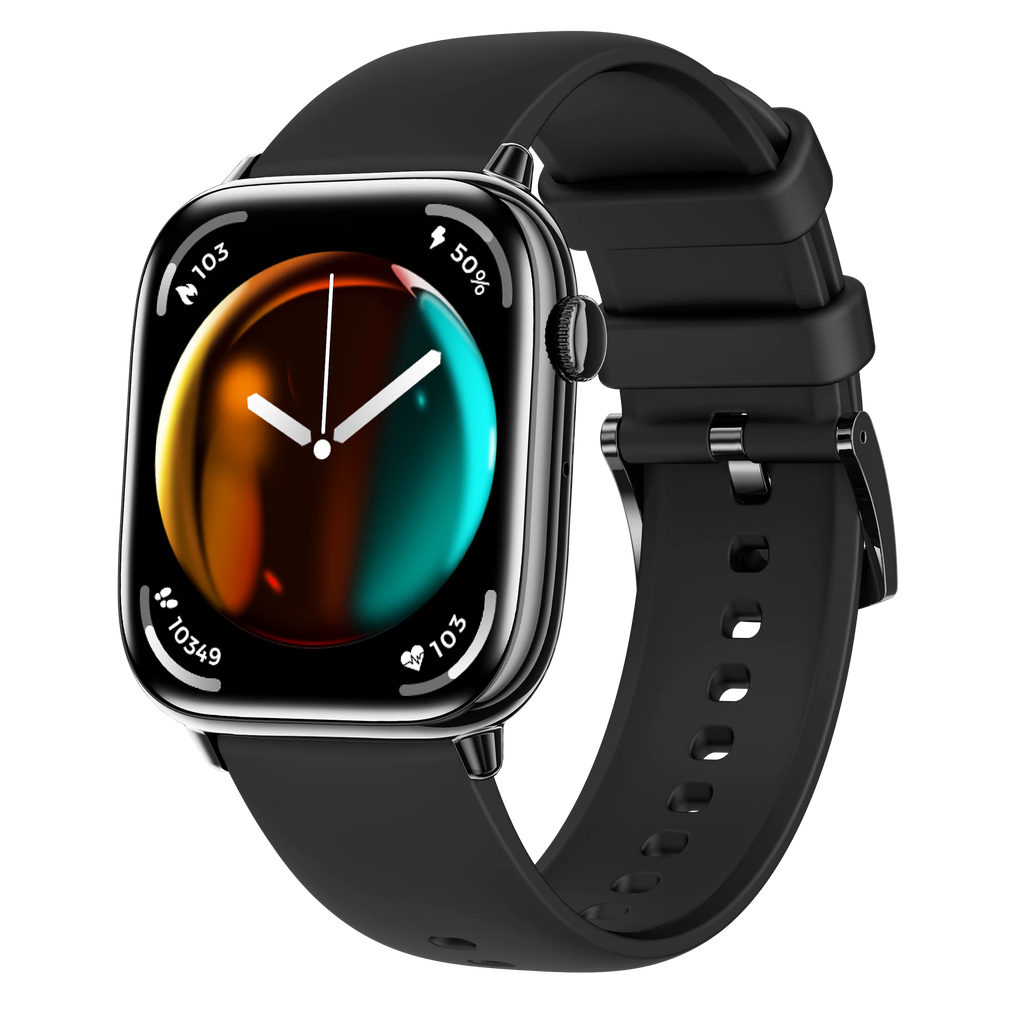 1.75" AMOLED Screen Blue Tooth Call Smartwatch Women Sleep Health Monitoring Waterproof Sports Fitness Smart Watches Men Music Oasis Select BKBKS