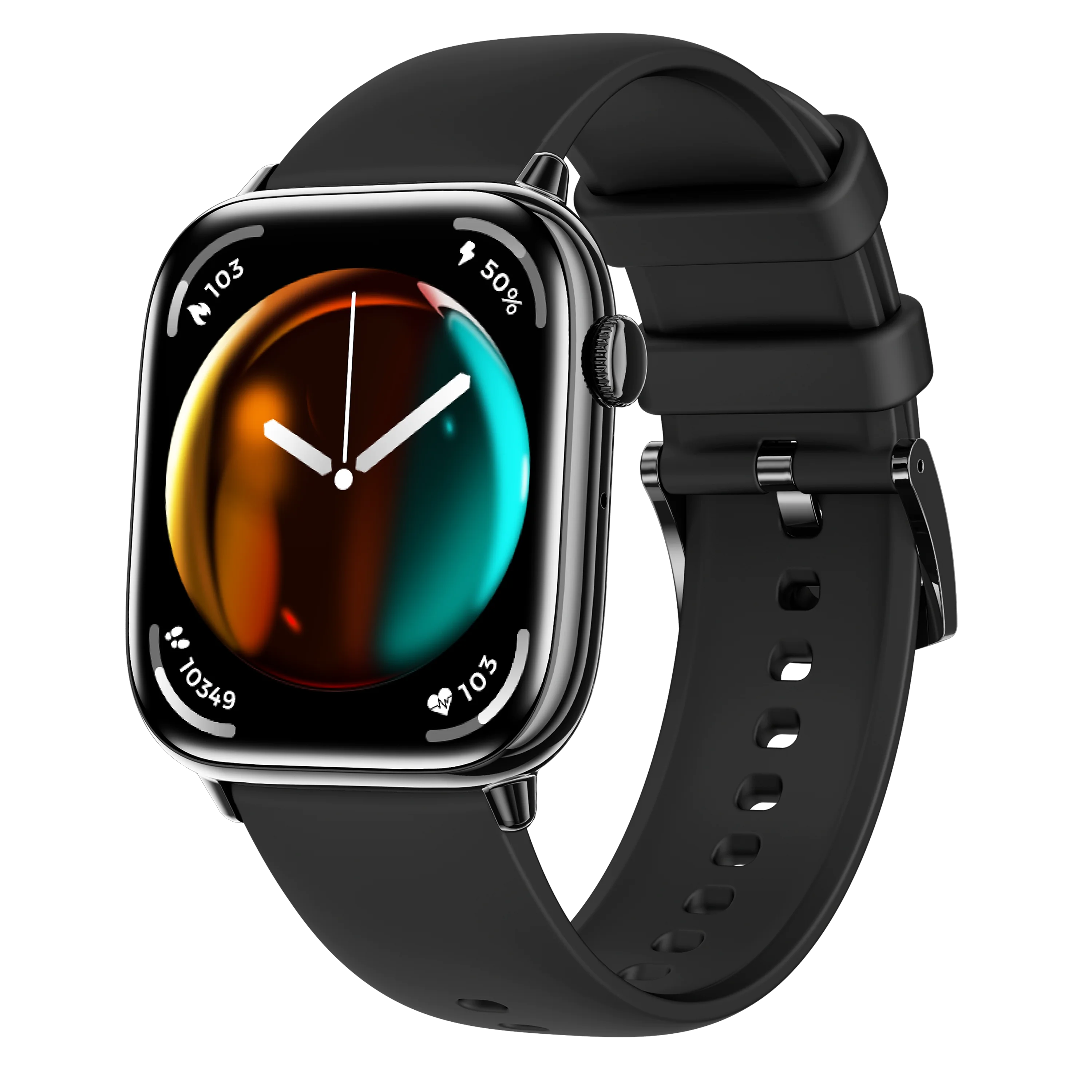 1.75" AMOLED Screen Blue Tooth Call Smartwatch Women Sleep Health Monitoring Waterproof Sports Fitness Smart Watches Men Music Oasis Select BKBKS