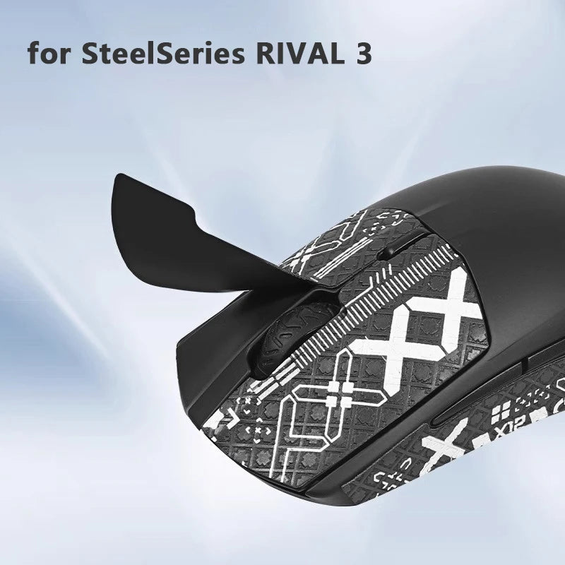 Anti-Slip Mouse Sticker Sweat-Absorbent Wear-Resistant Protective Grip Tape For SteelSeries Rival 3 E-Sport Gaming Accessories Oasis Select