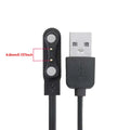 Magnetic Smartwatch Charger 2-Pin 4.0mm USB Cable – Black Smartwatch Charger Cable Oasis Select Black
