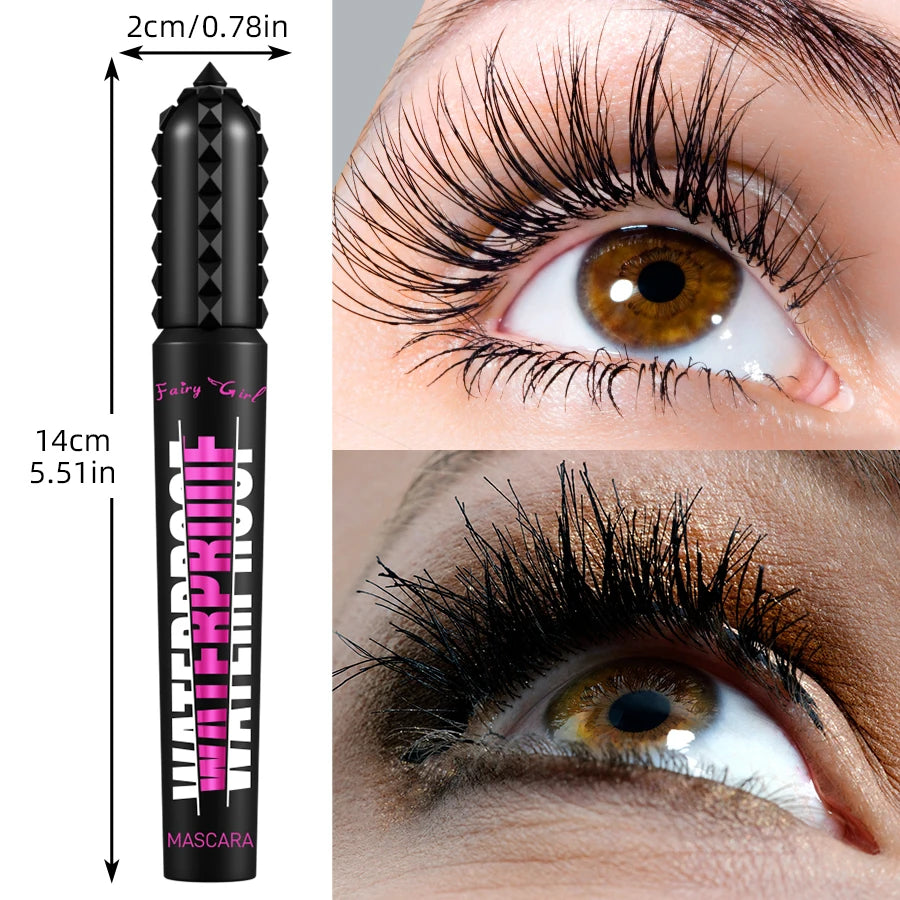 FAIRY GIRL 4D Waterproof Black Mascara – Lengthening & Curling
