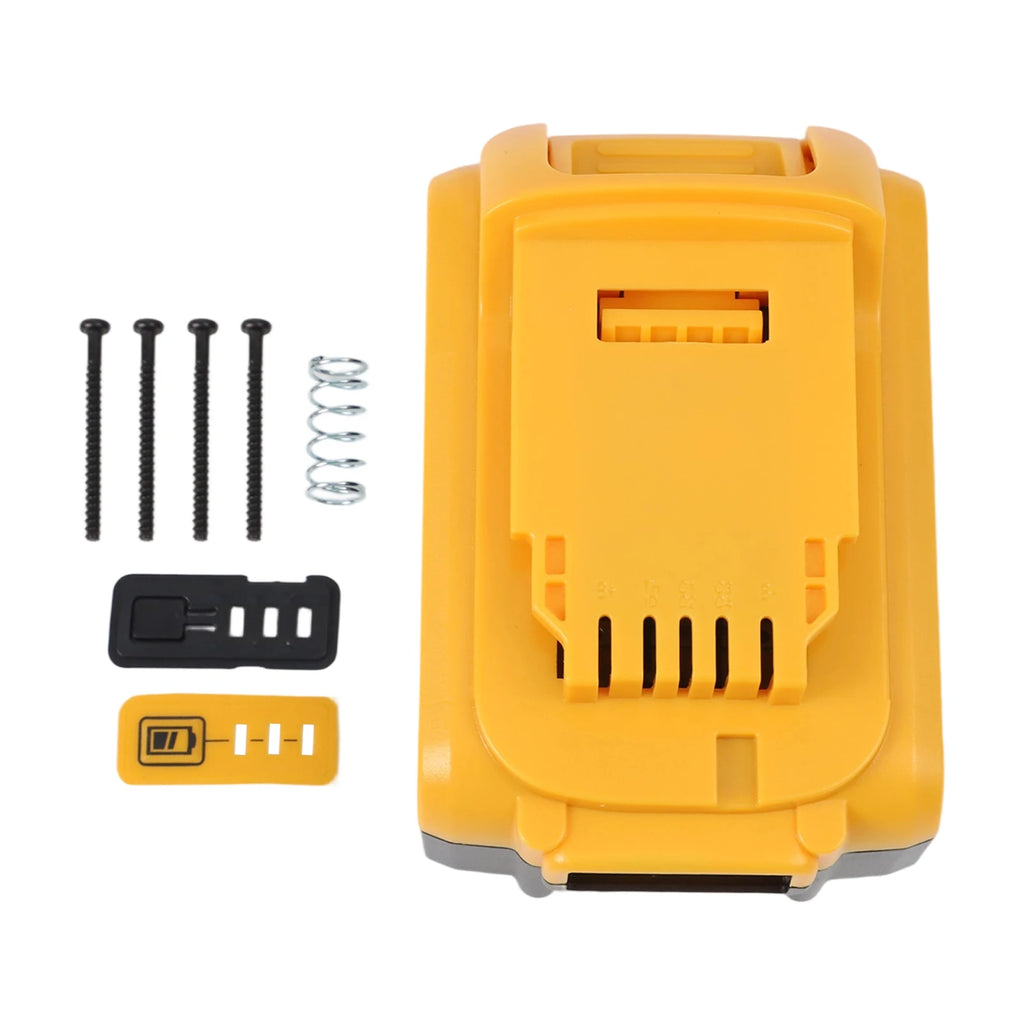 DCB200 18V/20V Li-Ion Battery Plastic Case Shell – DIY Rebuild Battery Replacement Case Oasis Select