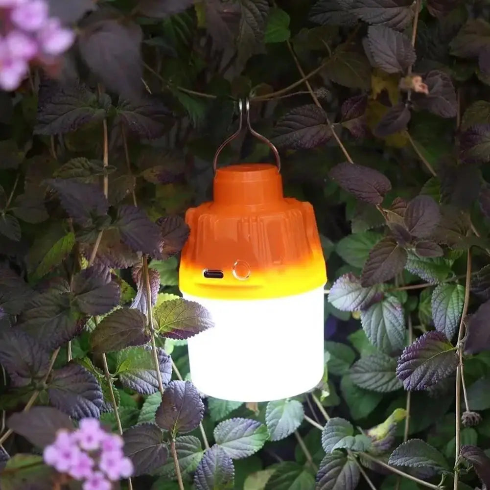 Portable LED Camping Lantern – USB Rechargeable, 3 Modes