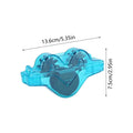 Chain Cleaner Portable Cycling Cleaning Cycle Chain Scrubber Cleans Tool Quick Degreasing Repair Bike Cleaning Tools Bike Wash Oasis Select Blue