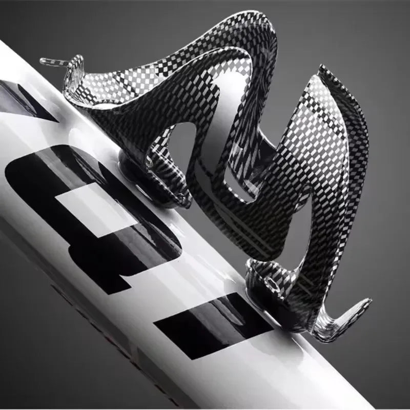 Full Carbon Matte Bike Water Bottle Holder Ultra-light Stable Cycling Bottle Cage Fit for Road Bicycle Outdoor Riding Oasis Select
