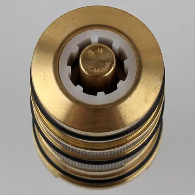 Brass Shower Thermostatic Cartridge Replacement Kit - Bathroom Water Temperature Control Mixer Valve Bar Faucet Repair Oasis Select
