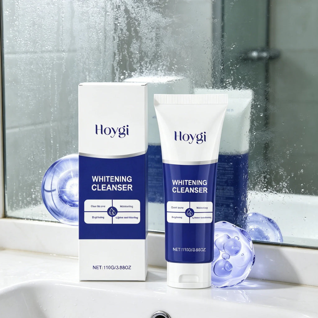 Hoygi Facial Cleanser Radiant Complexion Soft Skin Texture Oil Control Shrink Pores Gentle Smoothing Skin Brightening Cleanser Oasis Select