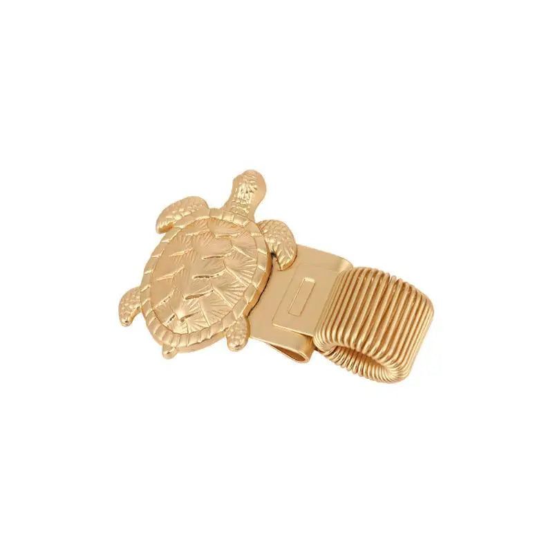 Ocean Turtle Metal Pen Clip Compact Spring Loaded Pen Holder for Pocket Notebook Journal Hiking Use Oasis Select