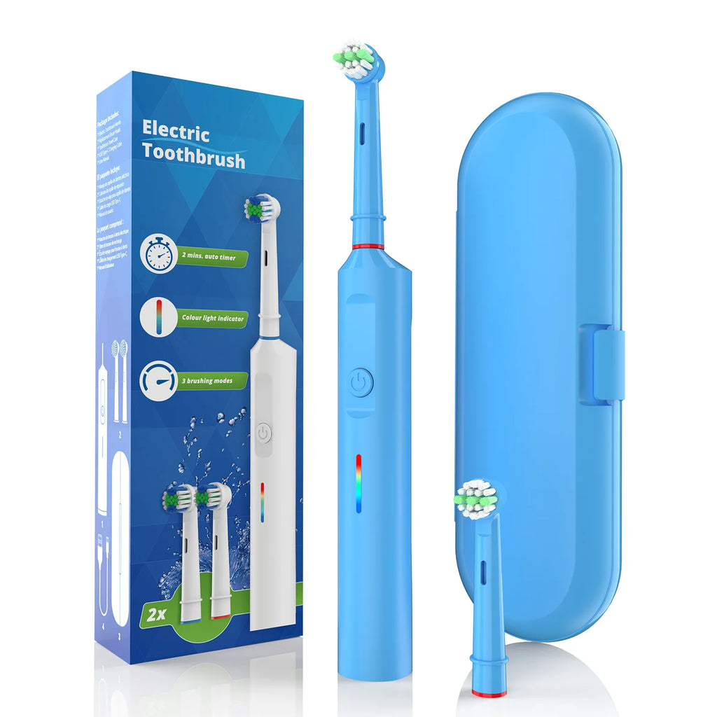 URGGU Rotating Electric Toothbrush | Oral B Compatible, USB-C