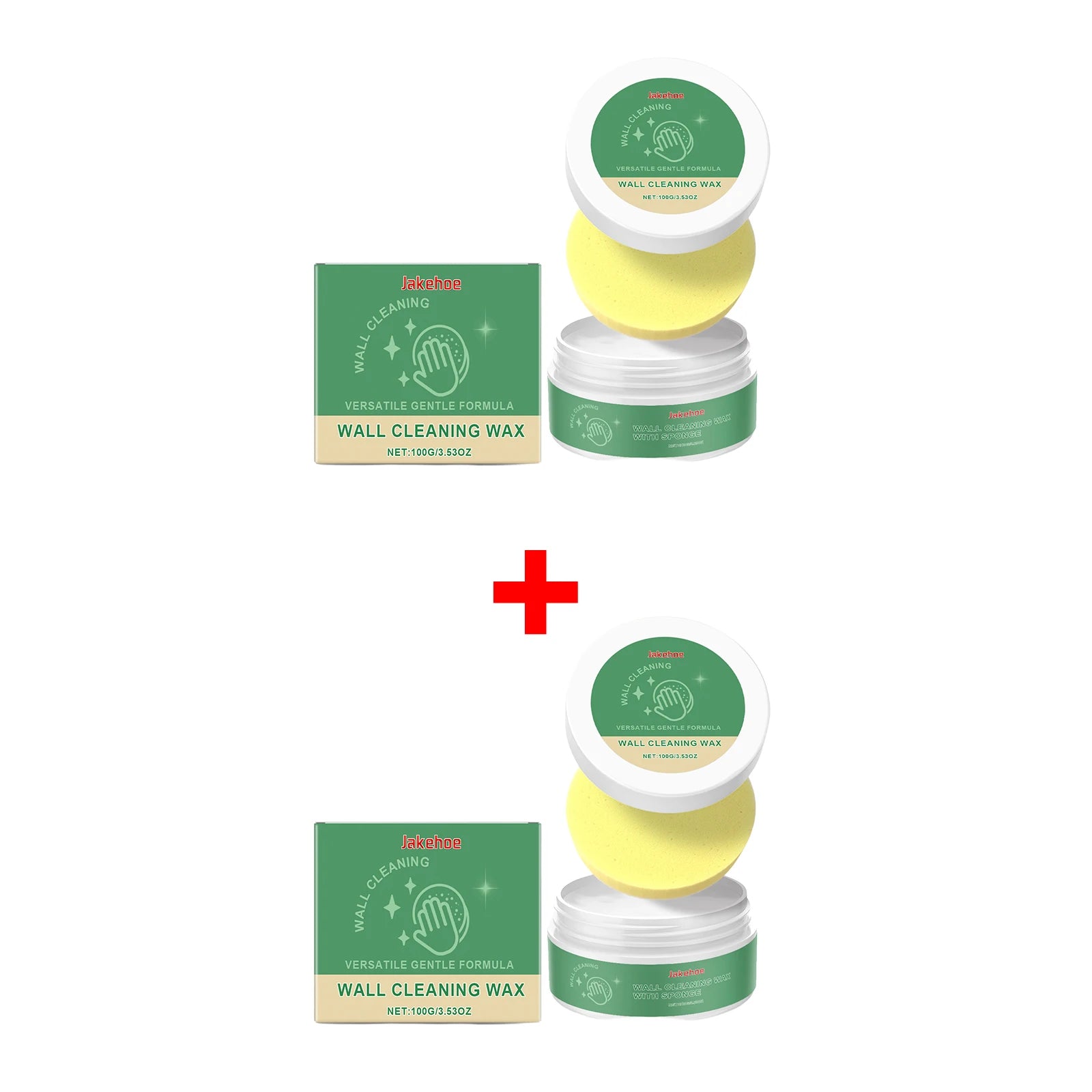 Wall Cleaning Wax for Household Wall Remove Crayon Grease and Scuff Marks Multi-purpose Wall Stain Remover for Home Cleaning Oasis Select 2pcs
