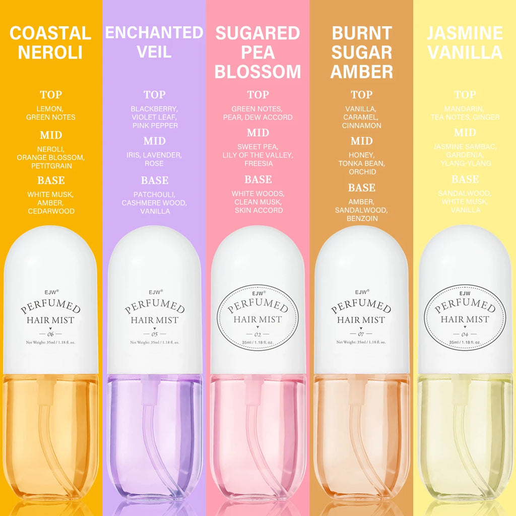 Rose Hair Fragrance Mist – Long-Lasting Floral Hair Perfume Spray Hair Fragrance Mist Oasis Select