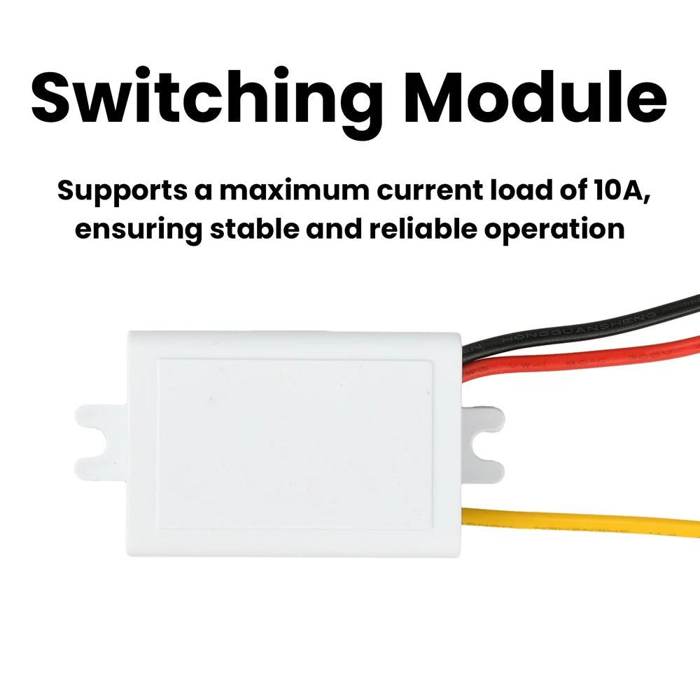 AC 220V 10A 5/20-Minute Delay Switch Relay Module with Timed Auto-Shutdown for Lighting & Exhaust Fans Automatic Control Oasis Select