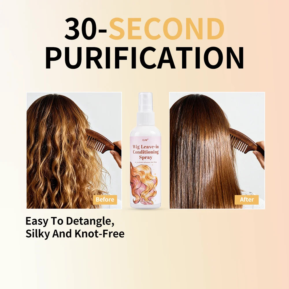 Wig Hair Care Oil Spray, Hydrates & Smooths, Anti-Frizz, Easy Combing, Extends Service Wig Life, 48H Fragrance Lock. Oasis Select