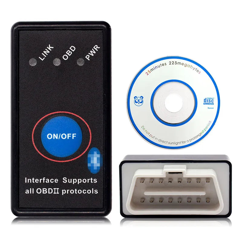 ELM327 V1.5 OBD2 Bluetooth Scanner – PIC18F25K80 Code Reader OBD2 Code Reader Oasis Select