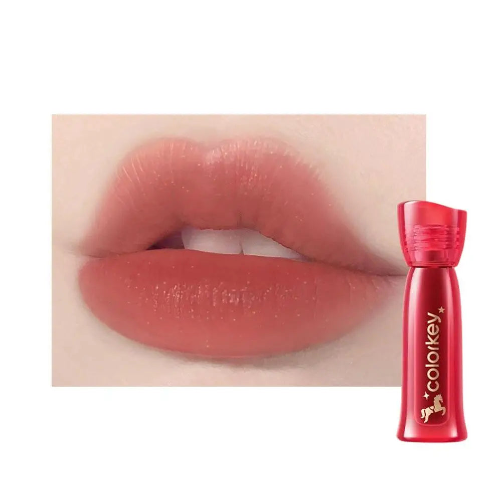 COLORKEY [Year of the Horse Limited Edition] Water Mist Lip Glaze Set Unique Gift Box Matte Velvet Lipstick Eyeshadow Makeup Oasis Select O509