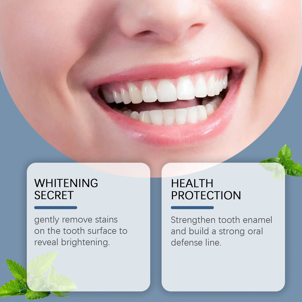 Teeth Whitening Foam - Gentle Oral Care Mousse For Fresh Breath & Stain Removal, Minty Tooth Cleaning Foam Oasis Select